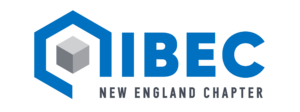 Blue and white IIBEC New England Chapter logo.